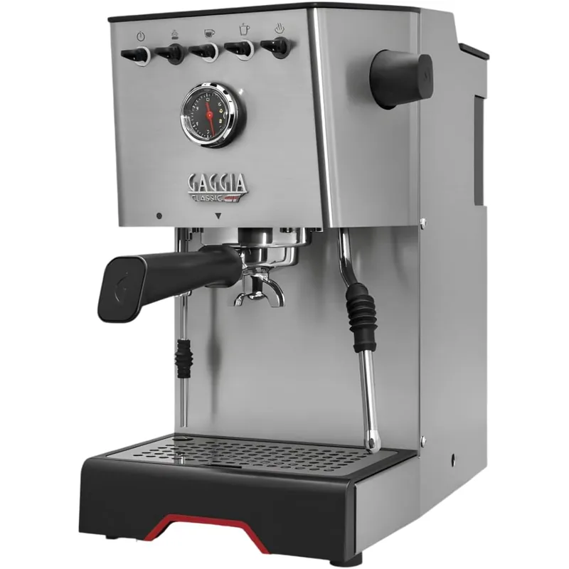 Gaggia Classic GT Dual-Boiler Edelstahl + Gaggia MDF 55 Mühle