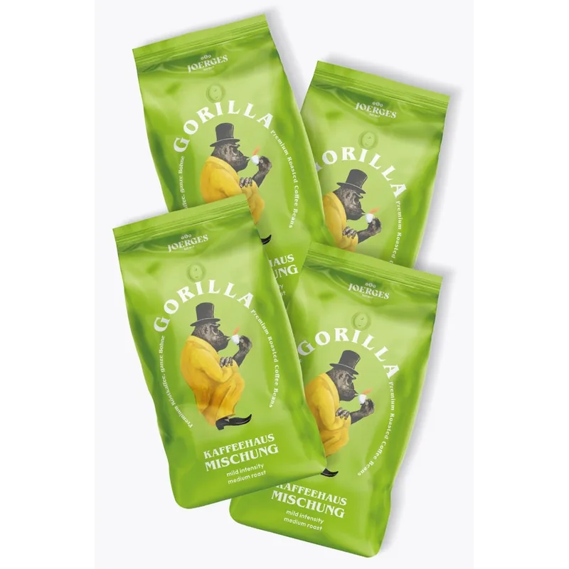 Gorilla Kaffeehaus Mischung Vorteilspaket 4kg