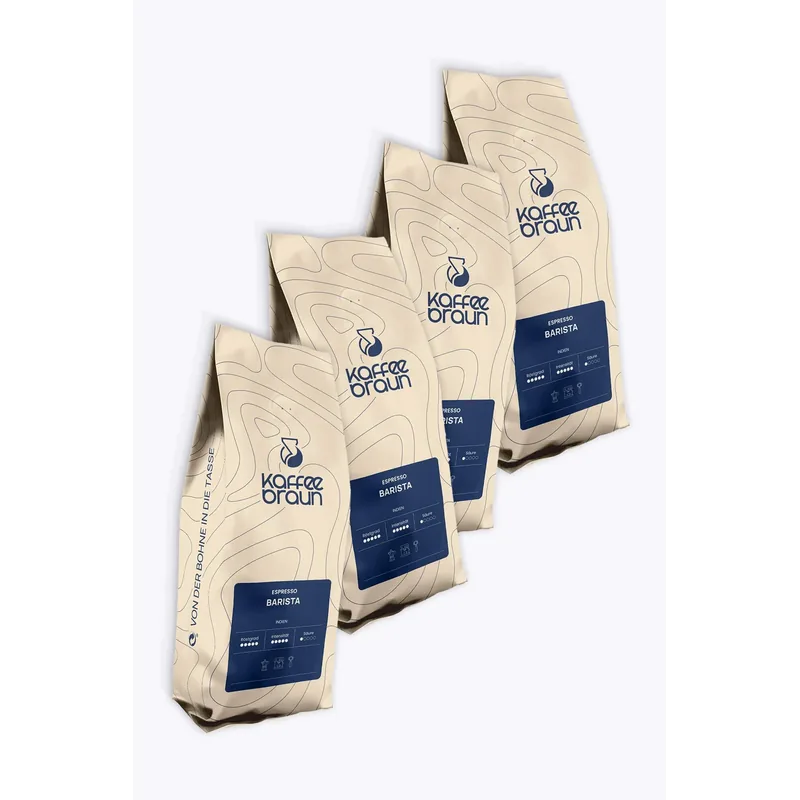 Kaffee Braun Barista Vorteilspaket 4kg – Kaffee Braun Kaffeebohnen