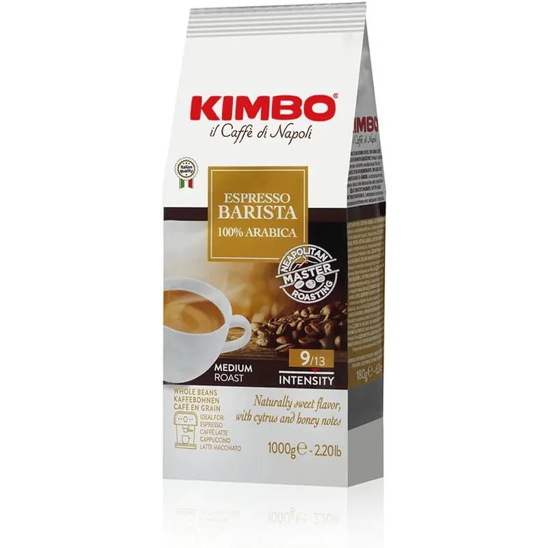 Kimbo Espresso Barista 100% Arabica 1kg – Kimbo Kaffeebohnen