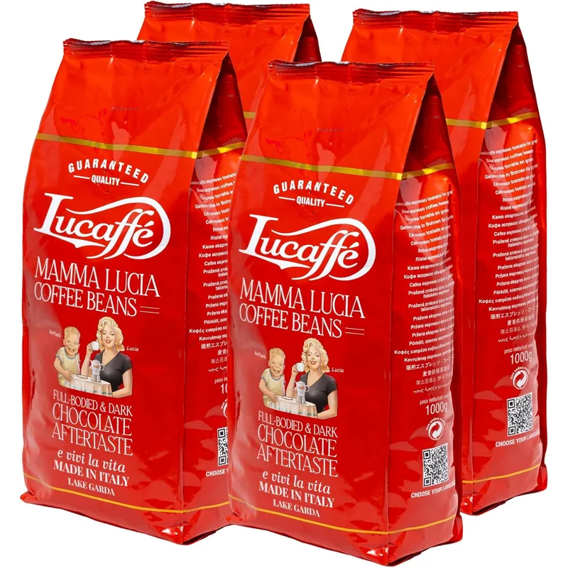 Lucaffé Mamma Lucia Vorteilspaket 4kg – Lucaffé Kaffeevollautomat