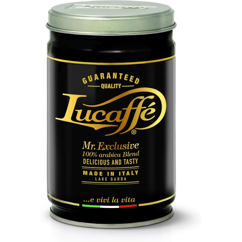 Lucaffé Mr. Exclusive 100% Arabica 250g Dose – Lucaffé Kaffeebohnen