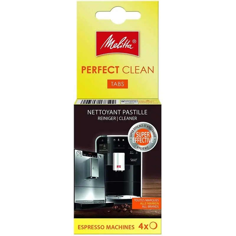 Melitta® Perfect Clean Reinigungstabs für Kaffeevollautomaten 4 Stück