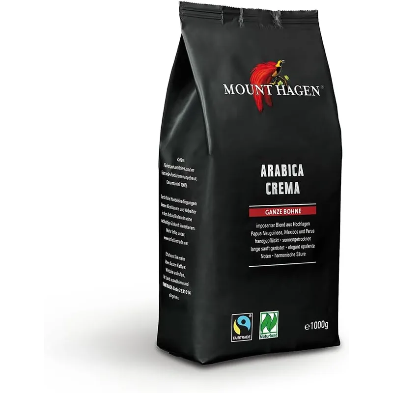 Mount Hagen Arabica Crema Bio 1kg