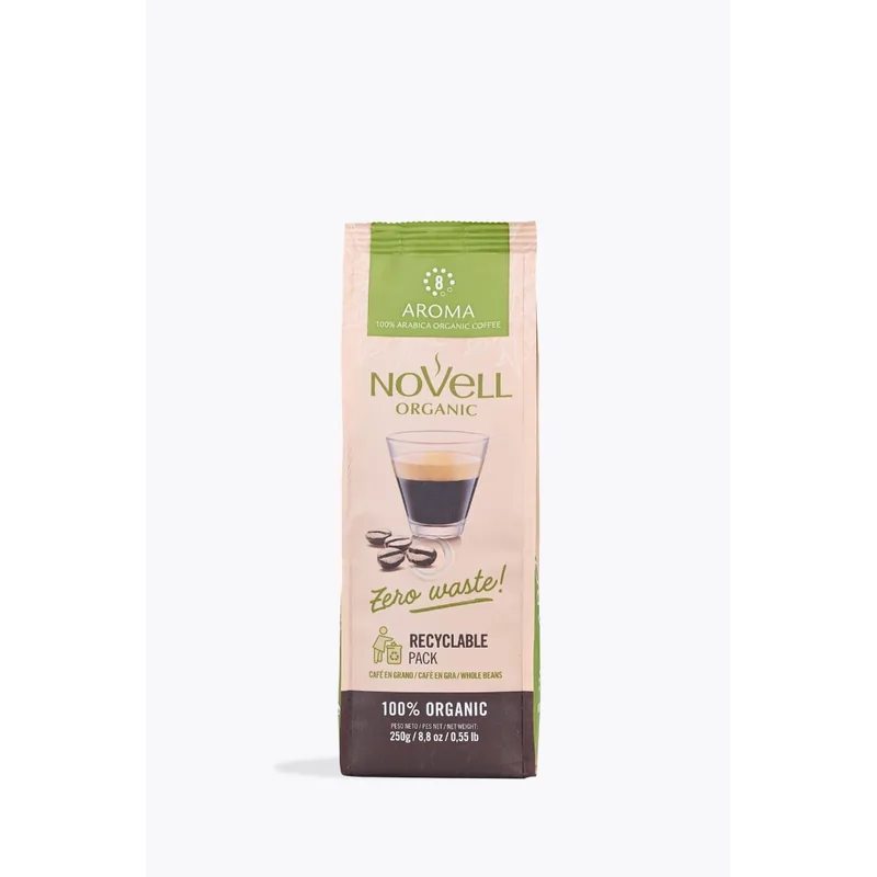 Novell Zero Waste Piu Aroma Bio 250g – Novell Kaffeevollautomat