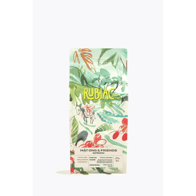 Rubiac Mật Ong & Friends 250g – Rubiac Kaffeebohnen