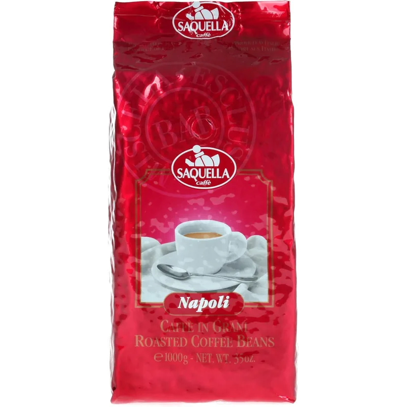 Saquella Espresso Napoli Bar 1kg – Saquella Caffè Kaffeebohnen