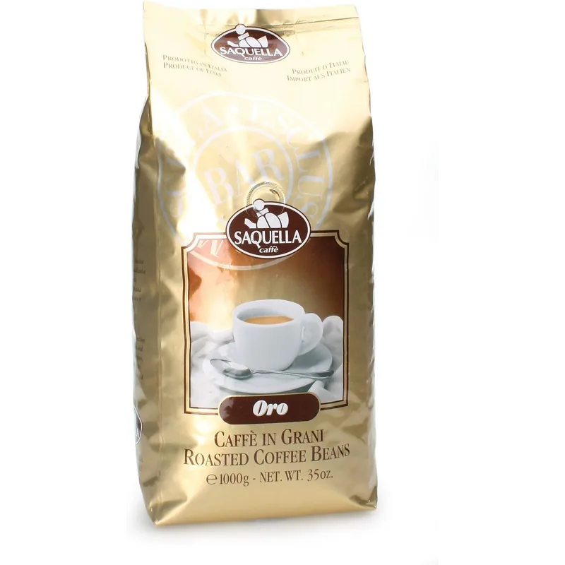 Saquella Espresso Oro Bar 1kg – Saquella Caffè Kaffeebohnen