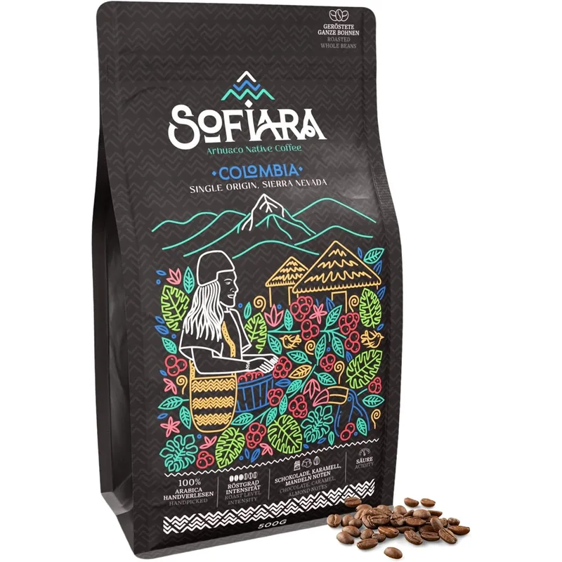 Wildkaffee Kolumbien Arhuaco – Wildkaffee Kaffeevollautomat