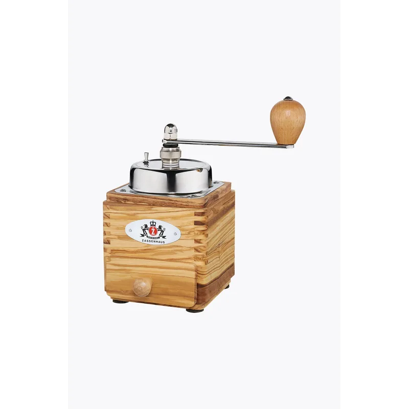 Zassenhaus Kaffeemühle Montevideo Olivenholz – Zassenhaus Kaffeemühle